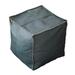 Unstuffed Pouf Cover Foot Stool Hassock Storage Ottoman Foot Rest Cover Premium Home Decoration Gifts -