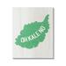 Stupell Industries Oh Kale No Clever Rustic Illustration Typography Canvas Wall Art 24 x 30 Design by Lil Rue