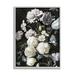 Stupell Industries Classical Flower Arrangement Vintage Faded Tones Busy Florals 24 x 30 Design by Angela McQueen