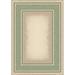 Milliken Innovations Area Rug OLD GINGHAM OPAL PERIDOT Old Gingham 02001 2 1 x 7 8 Rectangle