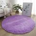 Gerich Soft Shaggy Rug Anti-Slip Fluffy Rugs Large Shaggy Rug Super Soft Mat Living Room Bedroom Carpet Purple