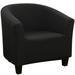 Protoiya Tub Chair Cover Stretch Barrel Chair Cover Tub Chair Slipcover Soft Spandex Furniture Protector with Elastic Bottom Chair Couch Sofa Cover