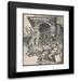 Hans Jakob NÃ¼scheler the Elder 12x14 Black Modern Framed Museum Art Print Titled - Christ Saving Eve (1595-1654)