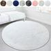 LELINTA Ultra Soft Indoor Modern Area Rugs Round Fluffy Carpets for Living Room Children Bedroom Home Decor Nursery Rug 4ft x 4ft 5.3ft x 5.3ft 6ft x 6ft