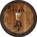 My Bar My Rules Pub Sign Large Oak Whiskey Barrel Wood Wall Decor