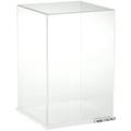 Plymor Clear Acrylic Display Case with Clear Base 8 W x 8 D x 12 H