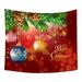 VerPetridure Christmas Printed Tapestry Hanging Cloth Background Cloth Tapestry Beach Towel Beach Blanket