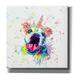 Epic Graffiti Colorful Watercolor English Bulldog 2 by Furbaby Affiliates Canvas Wall Art 12 x12