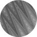 Ahgly Company Indoor Round Patterned Gray Brown Novelty Area Rugs 5 Round