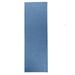 Rug 2 ft. 4 in. x 11 ft. Reversible Flat-Braid Rectangle Runner Oasis Blue