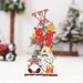 Wooden Joy Christmas Table Centerpieces Sign Table Top Christmas Decorations Letter Table Centerpiece Xmas Decor for Home Office Party Holiday Desk Decor