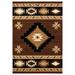 United Weavers Bristol Caliente Brown Accent Rug 1 10 x 2 8