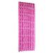 iOPQO Curtain 1 PCS Vines Leaves Tulle Door Window Curtain Drape Panel Sheer Scarf Valances rose red hollow leaves cut flowers Hot Pink