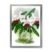 Designart White Vintage Orchid Flower I Traditional Framed Art Print