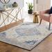 Mark&Day Area Rugs 6x9 Tadcaster Traditional Bright Blue Area Rug (6 7 x 9 )