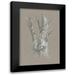 Harper Ethan 17x24 Black Modern Framed Museum Art Print Titled - Chalk Birch Study I