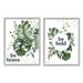 Stupell Industries Be Bold & Brave Quote Botanical Watercolor Monstera Leaves 16 x 20 Design by Valerie Wieners
