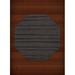 Dalyn Dover Area Rug DV16 Dv16 Ash Stripes Lines 8 x 8 Octagon