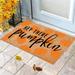 WOXINDA Decor Welcome Mat Pumpkin Doormat Door Rug Mat Fall Decor Pumpkin Fall Home Decor