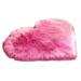 iOPQO Carpet Wool Imitation Sheepskin Rugs Faux Fu R Non Slip Bedroom Shaggy Carpet Mats Imitation Wool Rug (30X40) C