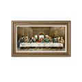 DECORARTS-The Last Supper by Leonardo da Vinci. Framed size: 36x22 . Giclee Print