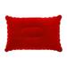 Dtydtpe Fall Pillow Covers Square Portable Folding Air Inflatable Pillow Double Sided Flocking Cushion