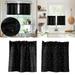 CFXNMZGR Curtain Star Curtains Short Curtains Small Curtains Rod Curtains Kitchen Coffee Curtains Bedroom Curtains Lace Curtains 24 X 29 Inch 2 Panels