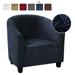 Keyohome Tub Chair Covers for Armchairs Tub Sofa SliPCover Velvet Fabric Club Chair SliPCover Stretch Armchair SliPCover