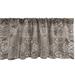 Ambesonne Mandala Valance Pack of 2 Bohemian Earth Tones Tribal 54 X18 Umber Taupe and Tan