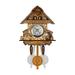 WANYNG Wall Clock Clock Clock Chime Cuckoo Room Wall Retro Wooden Alarm Clock Living Clock Clock