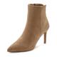 High-Heel-Stiefelette LASCANA Gr. 37, beige Damen Schuhe Reißverschlussstiefeletten