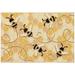 "Liora Manne Esencia Bee Free Indoor/Outdoor Mat Honey 2'5"" x 3'11"" - Trans Ocean ECN34958509"