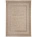 "Liora Manne Orly Border Indoor/Outdoor Rug Natural 7'10"" x 9'10"" - Trans Ocean OLY80648412"