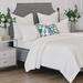 Eastern Accents Kiki Matelassé by Alexa Hampton Coverlet Cotton in White | Super Queen Coverlet | Wayfair 7XZ-AH-CV1-10