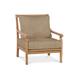 Inspired Visions Stockton Deep Seating Teak Patio Chair w/ Cushions Wood in Brown | 40 H x 34 W x 41 D in | Wayfair 5411300-0183000 (3209)