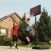 Lifetime Height Adjustable Portable Basketball Hoop (44" Impact Backboard) High Density Polethylene (HDPE)/ in Black/Gray | Wayfair 90040