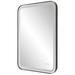 Uttermost Crofton Mirror Metal in Black | 32.25 H x 22.25 W x 2.125 D in | Wayfair 09861