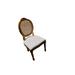 Side Chair - One Allium Way® Tufted Polyester Side Chair Polyester in Black/Brown/White | 49 H x 21 D in | Wayfair DDEA589459C546B7A7F632E1955EB0D4