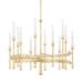 Hudson Valley Lighting Hathaway 12 Light Chandelier - 2235-VGL