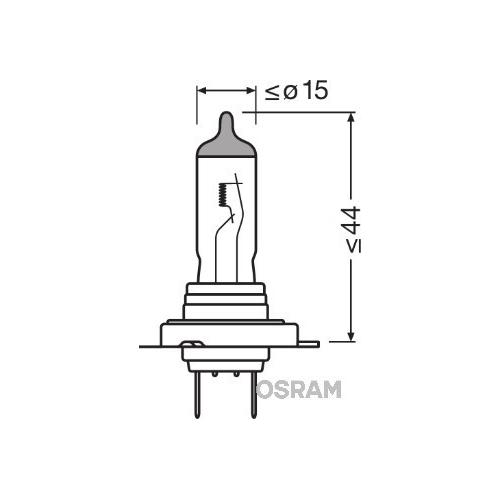 OSRAM Glühlampe, Fernscheinwerfer Hauptscheinwerfer Nebelscheinwerfer Abbiegescheinwerfer Tagfahrleuchte Fernscheinwerfer,Glühlampe, Hauptscheinwerfer