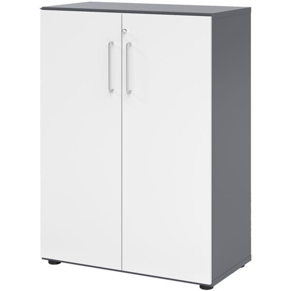 HAMMERBACHER Aktenschrank »Z-Line« 80 cm breit 3 OH grau, 80x110x42 cm