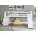 Modern Versatile Twin Size Loft Bed with Full-length Safety Guardrails Staircase, Storage and Slide for Bedroom Furniture
