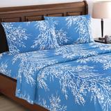 4-Piece Spring Foliage Bed Sheet and Pillowcase Set