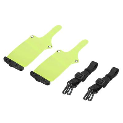 Portable Radio Waterproof Bag, Moisture-Proof PVC Waterproof Bag Green 2pcs