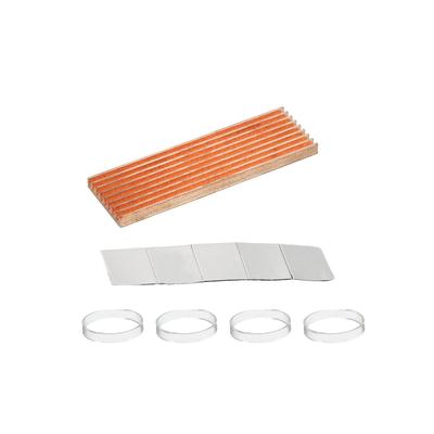 M.2 Heatsink Kit Pure Copper 70x21x4mm for M.2 2280 SSD Laptop - As picture show