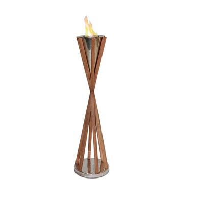 Anywhere Fireplace Fireplace Southampton Teak Medium Fireplace