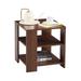 Wood living room nightstand