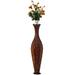 34'' Metal Decorative Floor Vase Centerpiece Home Decoration for Dried Flower and Artificial Floral Arrangements