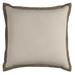 Rizzy Home Natural Jute Throw Pillow Cover Natural