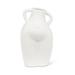 9 in. Feminine Body Vase Matte White